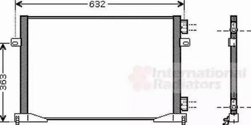 Ava Quality Cooling RT 5339 - Kondensators, Gaisa kond. sistēma www.autospares.lv