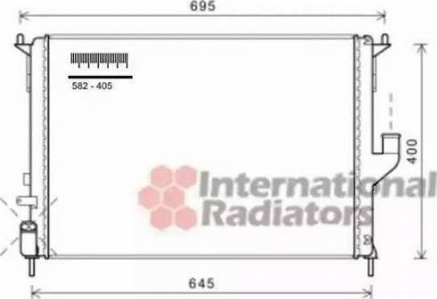 Ava Quality Cooling RT2477 - Radiators, Motora dzesēšanas sistēma www.autospares.lv