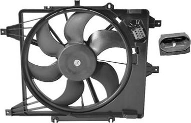 Van Wezel 4339746 - Ventilators, Motora dzesēšanas sistēma www.autospares.lv