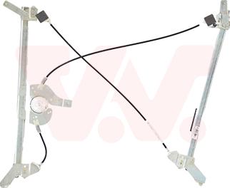 Van Wezel 4375262 - Stikla pacelšanas mehānisms www.autospares.lv