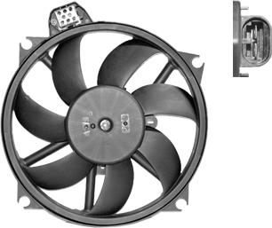 Van Wezel 4377747 - Ventilators, Motora dzesēšanas sistēma www.autospares.lv