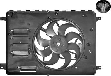 Van Wezel 5922747 - Ventilators, Motora dzesēšanas sistēma www.autospares.lv