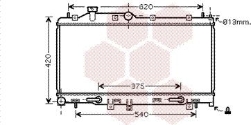 Van Wezel 51002068 - Radiators, Motora dzesēšanas sistēma www.autospares.lv