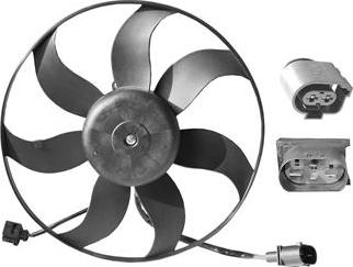 Van Wezel 5894745 - Ventilators, Motora dzesēšanas sistēma www.autospares.lv