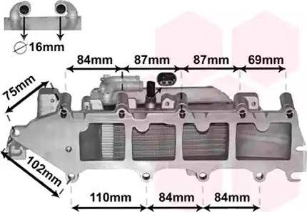 Van Wezel 58004357 - Starpdzesētājs www.autospares.lv