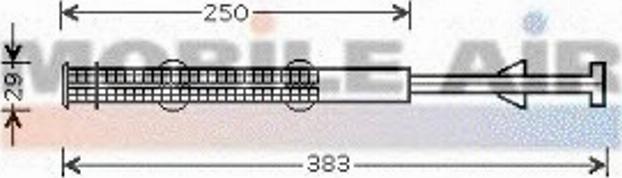 Van Wezel 5800D237 - Sausinātājs, Kondicionieris www.autospares.lv