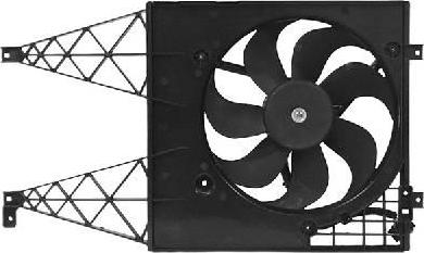 Van Wezel 5888747 - Ventilators, Motora dzesēšanas sistēma www.autospares.lv