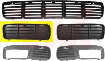 Van Wezel 5826592 - Ventilation Grille, bumper www.autospares.lv