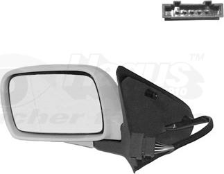 Van Wezel 5826807 - Ārējais atpakaļskata spogulis www.autospares.lv