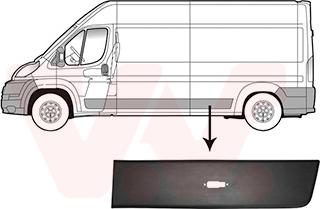 Van Wezel 0982417 - Apdare / Aizsarguzlika, Sānu siena www.autospares.lv