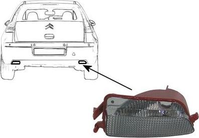 Van Wezel 0970930 - Atpakaļgaitas signāla lukturis www.autospares.lv