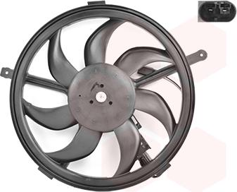 Van Wezel 0506744 - Ventilators, Motora dzesēšanas sistēma www.autospares.lv