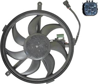 Van Wezel 0506746 - Ventilators, Motora dzesēšanas sistēma www.autospares.lv