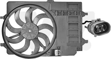 Van Wezel 0502747 - Ventilators, Motora dzesēšanas sistēma www.autospares.lv