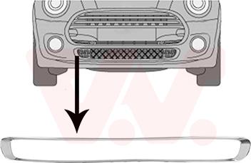 Van Wezel 0518599 - Rāmis, Radiatora reste www.autospares.lv