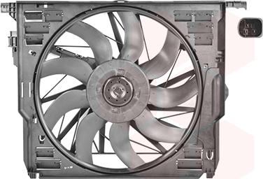 Van Wezel 0664747 - Ventilators, Motora dzesēšanas sistēma www.autospares.lv