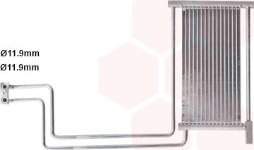 Van Wezel 06003368 - Eļļas radiators, Automātiskā pārnesumkārba www.autospares.lv