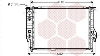 Van Wezel 06002136 - Radiators, Motora dzesēšanas sistēma www.autospares.lv