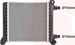 Van Wezel 06012728 - Radiators, Motora dzesēšanas sistēma www.autospares.lv