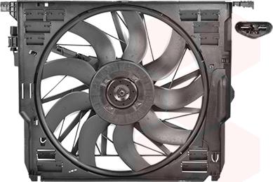 Van Wezel 0603747 - Ventilators, Motora dzesēšanas sistēma www.autospares.lv