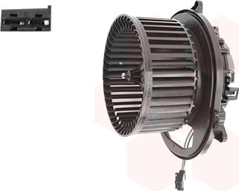 Van Wezel 0633773 - Salona ventilators www.autospares.lv