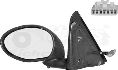 Van Wezel 0147817 - Ārējais atpakaļskata spogulis www.autospares.lv