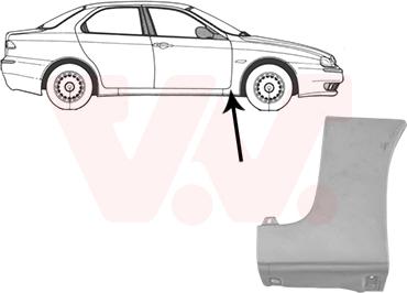 Van Wezel 0156156 - Spārns www.autospares.lv