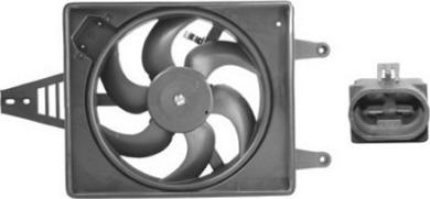 Van Wezel 0156745 - Ventilators, Motora dzesēšanas sistēma www.autospares.lv