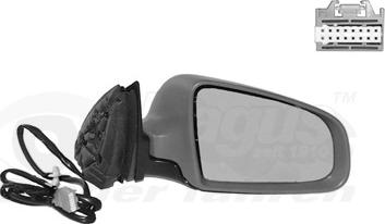 Van Wezel 0325818 - Outside Mirror www.autospares.lv