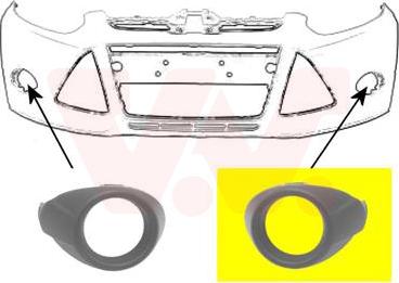 Van Wezel 1945497 - Apdare, Bampers www.autospares.lv