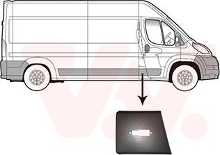 Van Wezel 1651408 - Apdare / Aizsarguzlika, Sānu siena www.autospares.lv