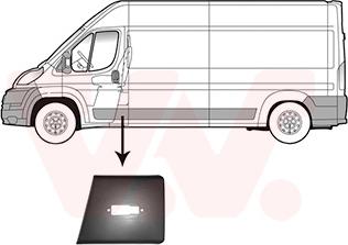 Van Wezel 1651407 - Apdare / Aizsarguzlika, Sānu siena www.autospares.lv