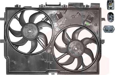 Van Wezel 1651750 - Ventilators, Motora dzesēšanas sistēma www.autospares.lv