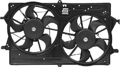 Van Wezel 1858751 - Ventilators, Motora dzesēšanas sistēma www.autospares.lv