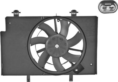 Van Wezel 1807746 - Ventilators, Motora dzesēšanas sistēma www.autospares.lv