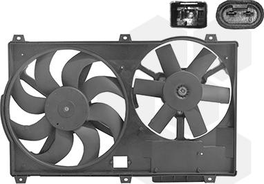 Van Wezel 1747749 - Ventilators, Motora dzesēšanas sistēma www.autospares.lv