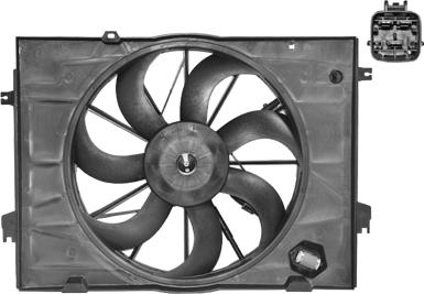 Van Wezel 8267747 - Ventilators, Motora dzesēšanas sistēma www.autospares.lv