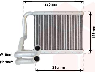 Van Wezel 82006213 - Siltummainis, Salona apsilde www.autospares.lv