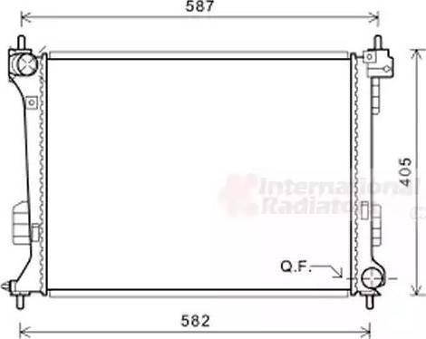 KOYORAD PL812575 - Radiators, Motora dzesēšanas sistēma www.autospares.lv