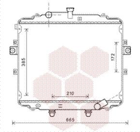 Van Wezel 82002251 - Radiators, Motora dzesēšanas sistēma www.autospares.lv