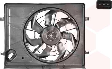 Van Wezel 8207746 - Ventilators, Motora dzesēšanas sistēma www.autospares.lv