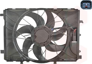 Van Wezel 3091747 - Ventilators, Motora dzesēšanas sistēma www.autospares.lv