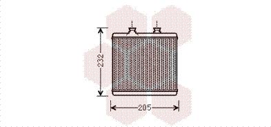 Van Wezel 30006472 - Siltummainis, Salona apsilde www.autospares.lv