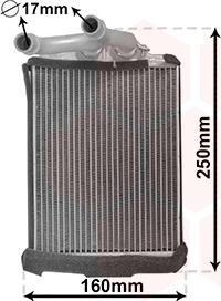 Van Wezel 30006680 - Siltummainis, Salona apsilde www.autospares.lv