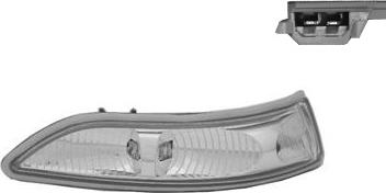 Van Wezel 3017916U - Pagrieziena signāla lukturis www.autospares.lv