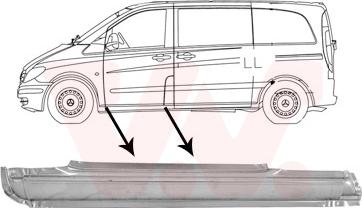 Van Wezel 3080101 - Slieksnis www.autospares.lv