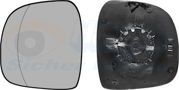 Van Wezel 3080833 - Spoguļstikls, Ārējais atpakaļskata spogulis www.autospares.lv