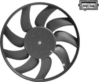 Van Wezel 3768746 - Ventilators, Motora dzesēšanas sistēma www.autospares.lv