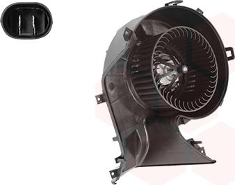 Van Wezel 3768774 - Salona ventilators www.autospares.lv