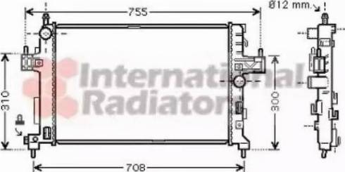 TEMPEST TP.15.63.094 - Radiators, Motora dzesēšanas sistēma www.autospares.lv